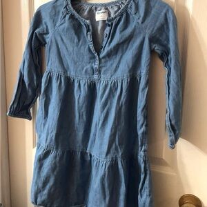 Old Navy Light Blue Tiered Dress